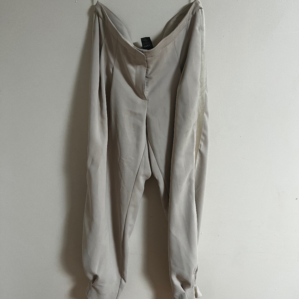 Thierry Mugler Off White Slacks